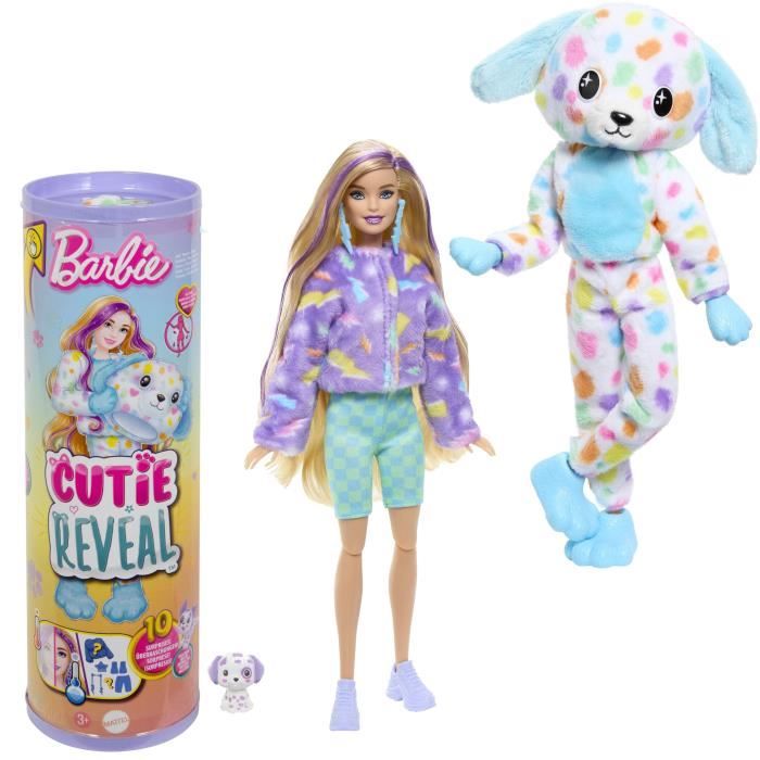 Poupée Barbie Cutie Reveal Dalmatien Multicoleur Mattel La Boite