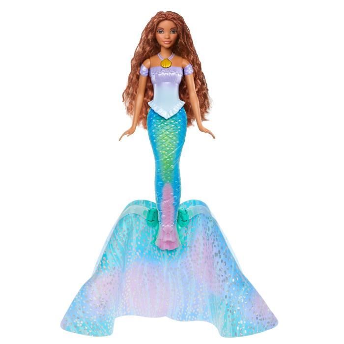 Disney-La Petite Sirène-Poupée Ariel Transformable humaine et sirène HLX13