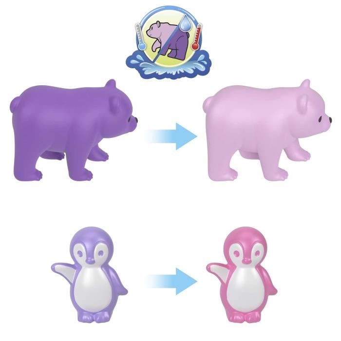 COFFRET HIBOU SOIREE PYJAMA - POLLY POCKET - HKV37 - MINI POUPEE POLLY POCKET COFFRET COMPACT 