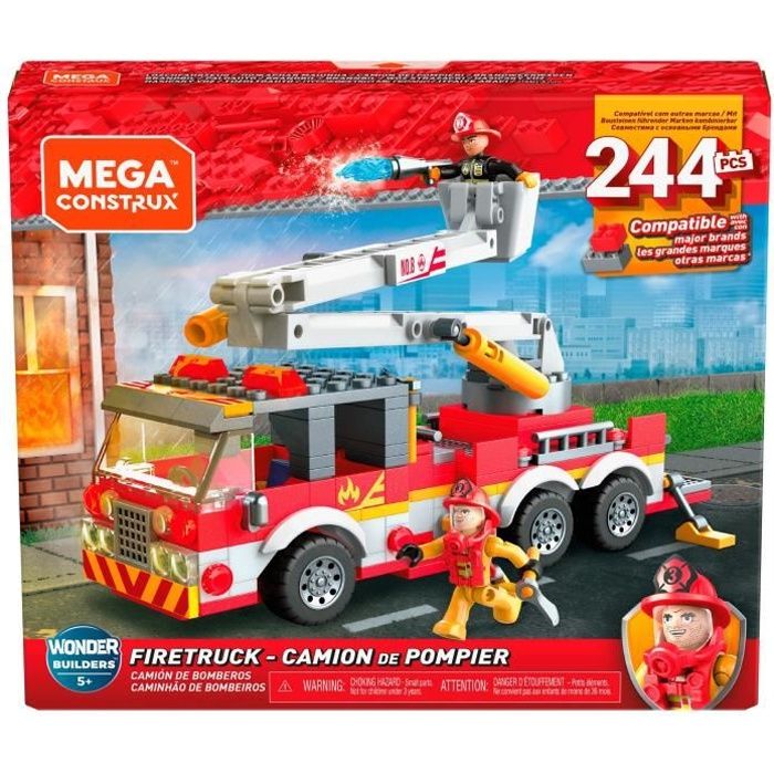 camion de pompier a construire
