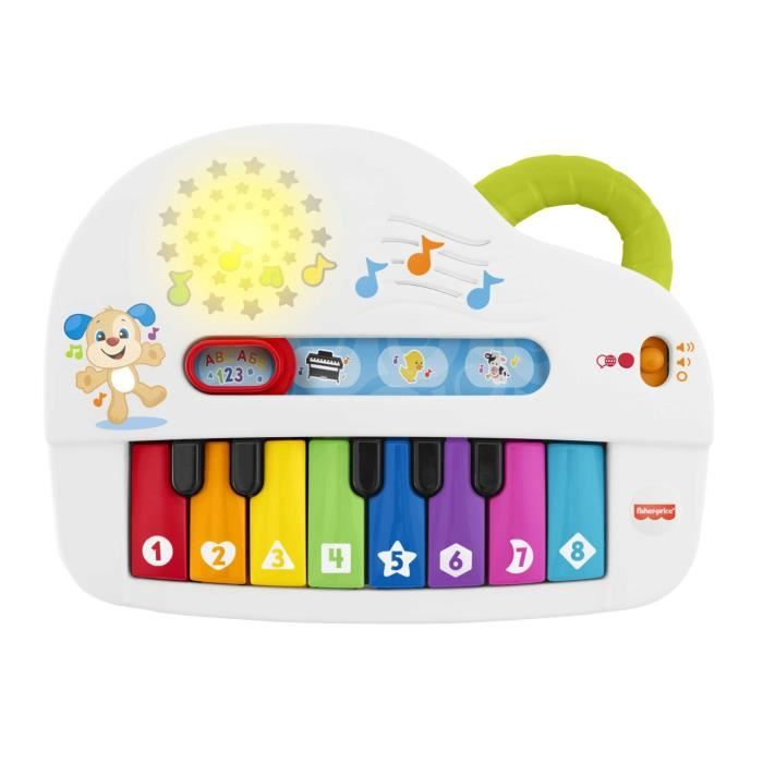 Jouet d'éveil Mon Piano Rigolo Fisher-Price pour bébé de 6 mois et plus