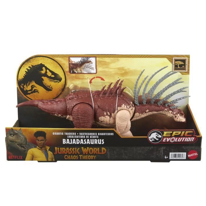 Jurassic World Bajadasaurus Méga Action Figurine articulée HTK80