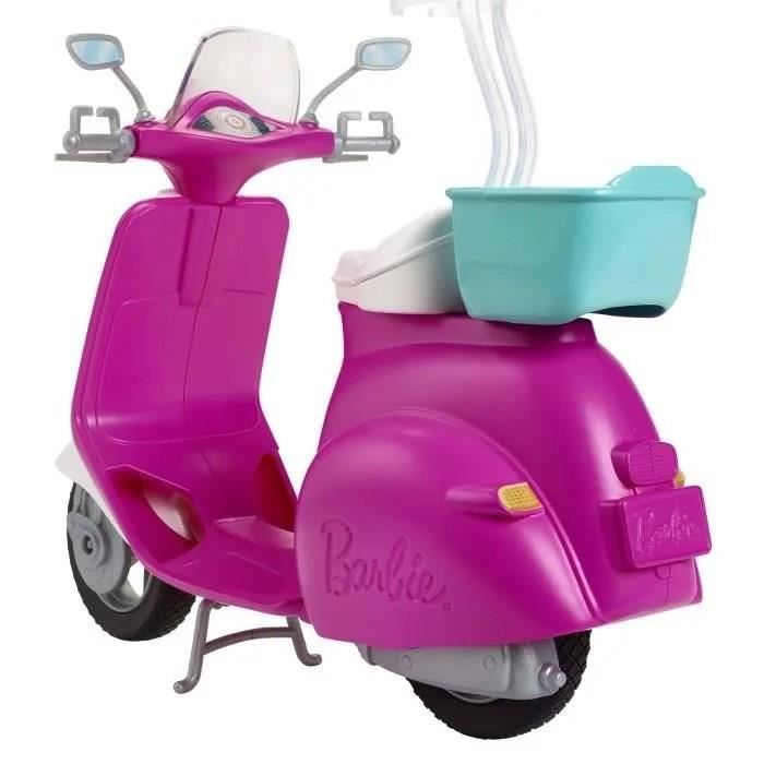 Barbie Barbie Et Son Scooter Poup e 3 Ans Et Cdiscount