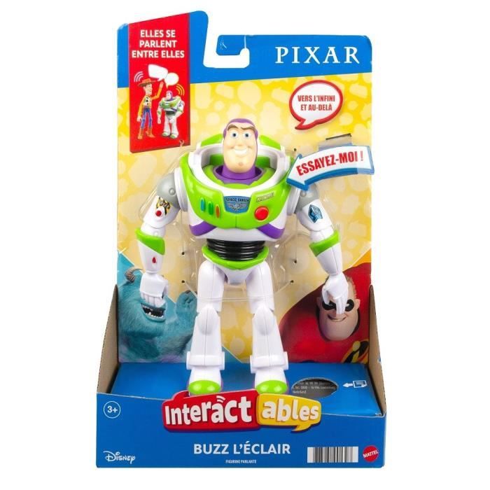 TOY STORY 4 Figurine parlante Buzz l'Éclair 18 cm - version française -  Cdiscount Jeux - Jouets