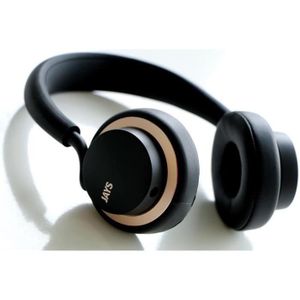 JAYS U-JAYS Casque supra-auriculaire avec télécommande et micro intégré pour Android - Noir et Or JAYS U-JAYS Casque supra-auriculaire avec télécommande et micro intégré pour Android - Noir et Or