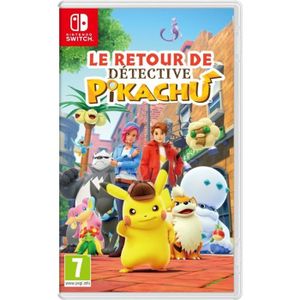 JEU NINTENDO SWITCH Le Retour de Détective Pikachu • Jeu Nintendo Swit