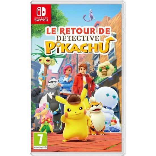 Le Retour de Détective Pikachu • Jeu Nintendo Switch