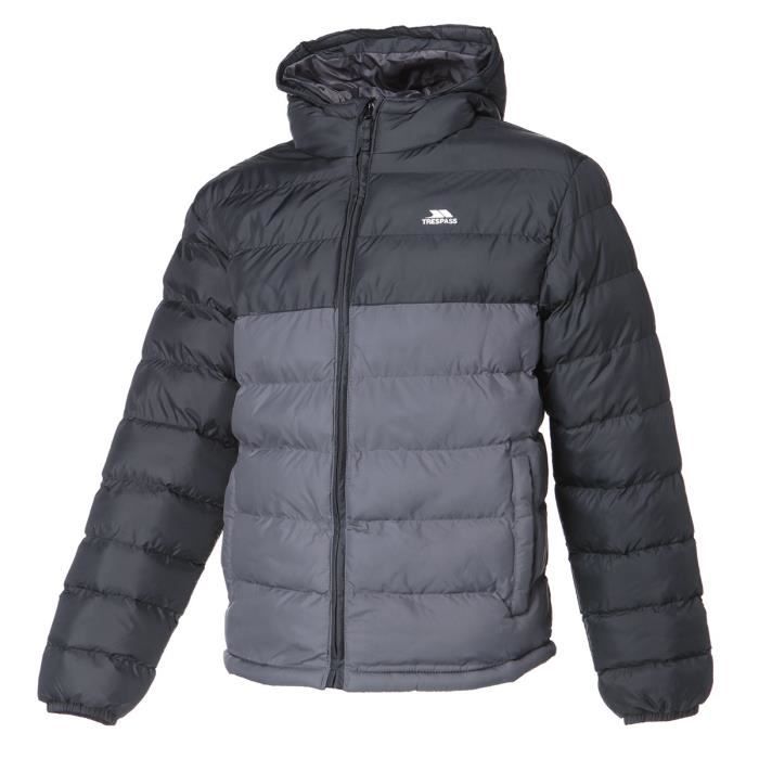 TRESPASS Veste rembourrée Oskar - Homme - Noir