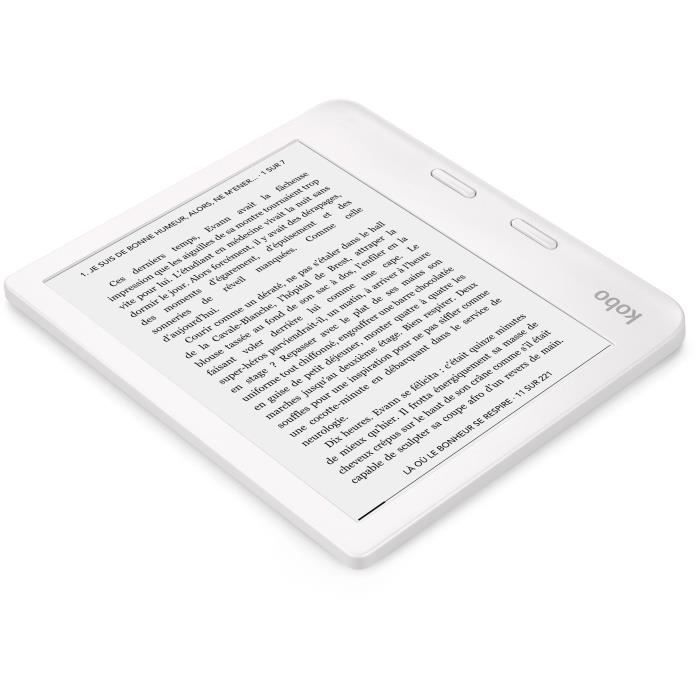 Kobo Libra 2, Liseuse eBook et AudioBook, Ecran Carta HD 7, Luminosite  reglable et temperature de Couleur, 32Gb, Waterproof B - Cdiscount  Informatique