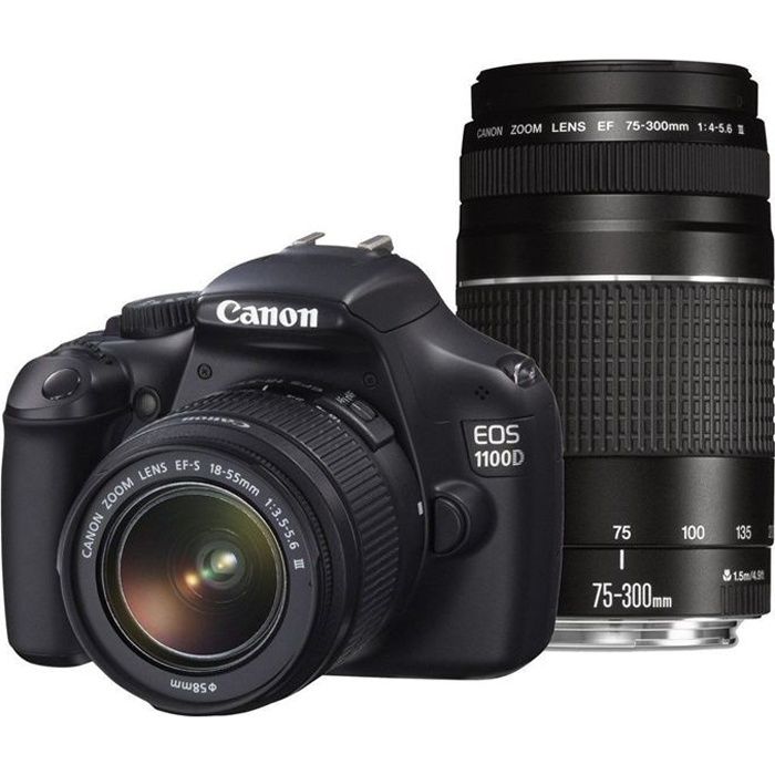  CANON  1100D  18 55 75 300 Achat Vente appareil  