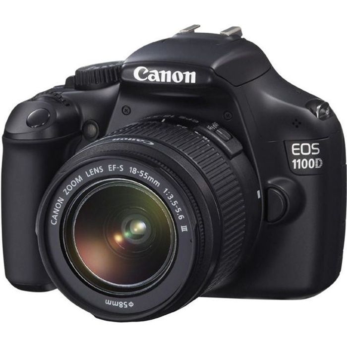 CANON EOS 1100D + EF-S 18-55mm DC III Reflex