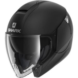 SHARK Casque moto Jet Citycruiser - Noir mat