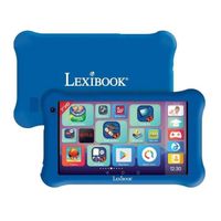 LEXIBOOK - Tablette LexiTab® Master 7" (version FR) - Contenu éducatif, interface personnalisée et housse de protection