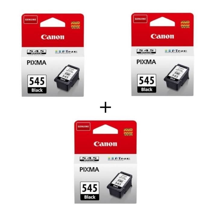 CANON Cartouche dencre PG-545 - Noir x3