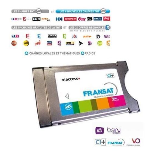 Récepteur décodeur satellite Module NEOTION FRANSAT CI+ 1.3 - Cdiscount ...