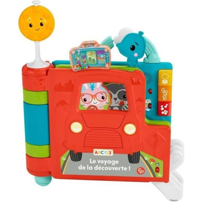 Fisher-Price - Mon grand livre d'activités évolutif - Jouet d'éveil bébé -  Dès 6 mois - Cdiscount Jeux - Jouets