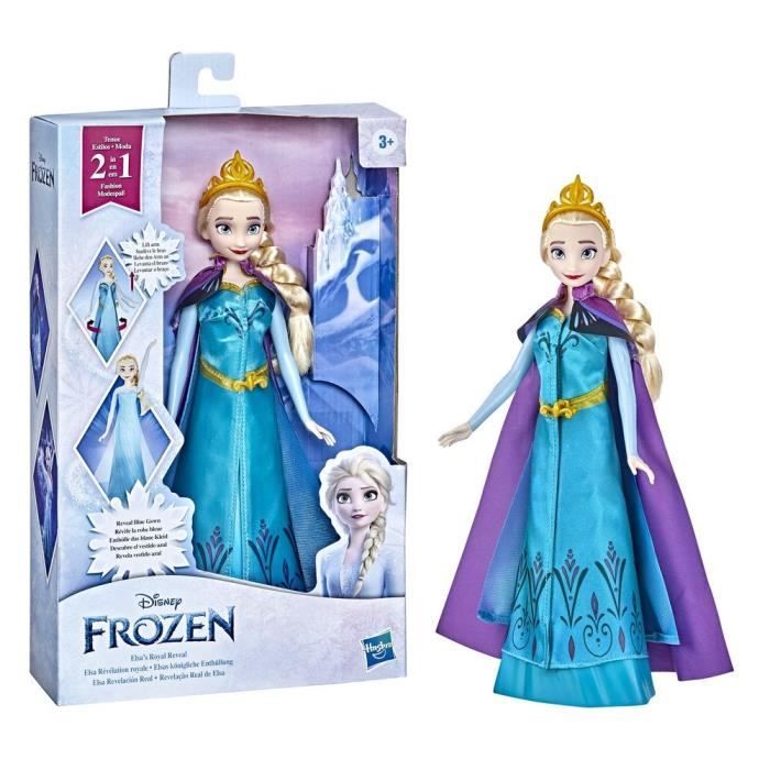 Poup e Elsa R v lation royale DISNEY FROZEN Tenues 2 en 1