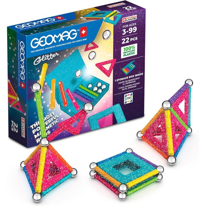 Geomag Glitter 22 Pièces Constructions Magnétiques 534