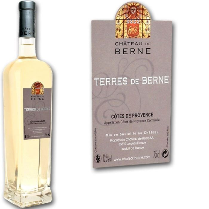 Château de Berne Blanc "Terres de Berne" La cave Cdiscount — free download