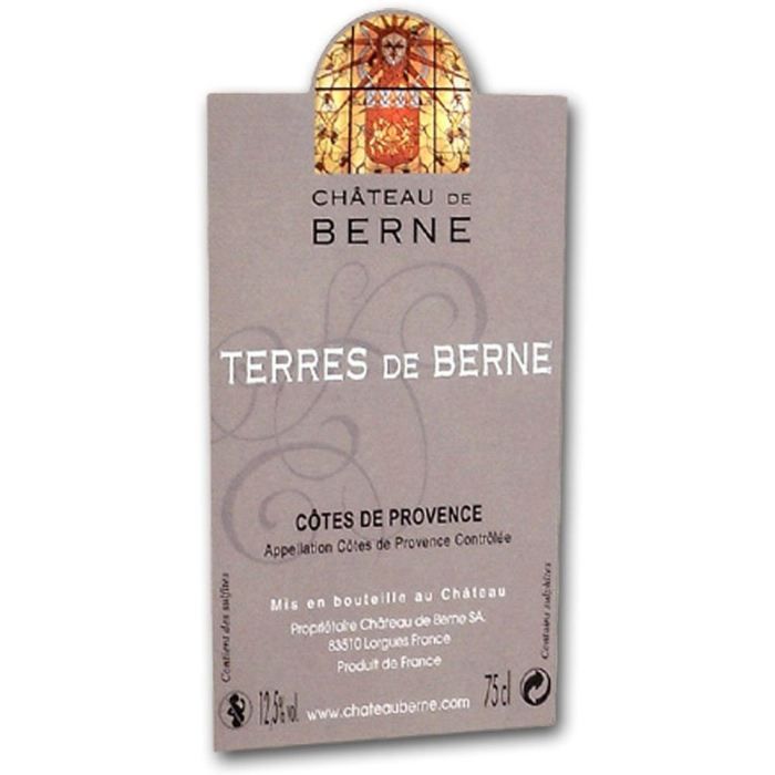 Château de Berne Blanc "Terres de Berne" La cave Cdiscount — free download