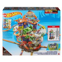Hot Wheels Ultimate Garage City Vs Robo Beast Plusieurs Niveaux, Dinosaure T -Rex - Jeux & Jouets