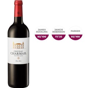 VIN ROUGE Château Charmail 2020 Haut-Médoc Vin Rouge de Bord