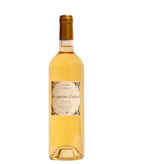 Domaine Bordenave Les Copains d'Abord 2016 Jurançon Vin blanc moelleux du SudOuest La cave