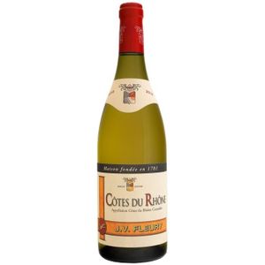 VIN BLANC JV Fleury 2019 Côtes du Rhône - Vin blanc de la Va