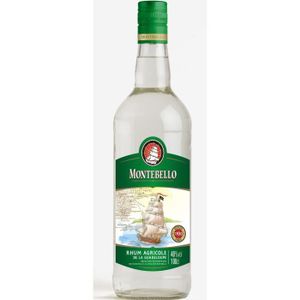 RHUM Montebello - Rhum Blanc - 1 L - 40,0% Vol.