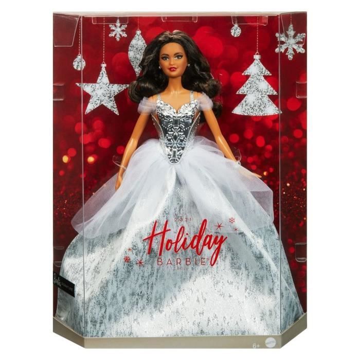 Barbie - Barbie Joyeux Noël 2021 (chatain) - Poupée Mannequin - Dès 6 ans -  Cdiscount Jeux - Jouets