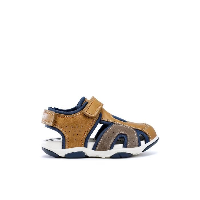 Geox Sandales Agasim Caramel Bleu Marine Bebe Garcon Achat Vente Sandale Nu Pieds Cdiscount