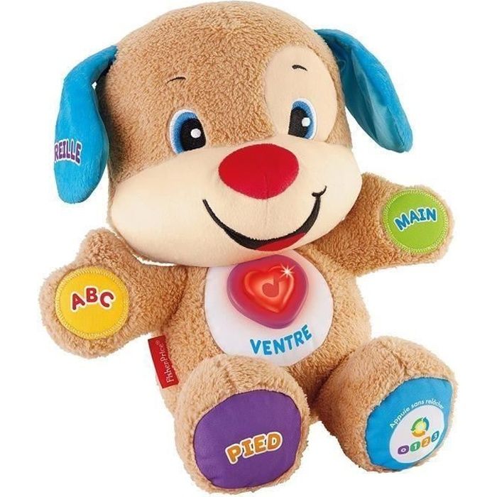 Peluche interactive - FISHER-PRICE - Puppy éveil progressif - Mixte - A  partir de 6 mois - Cdiscount Jeux - Jouets