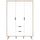Armoire de chambre avec pied