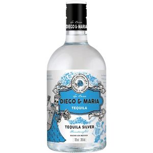 TEQUILA La Casa Diego & Maria - Tequila Silver - 70 cl - 38,0% Vol.