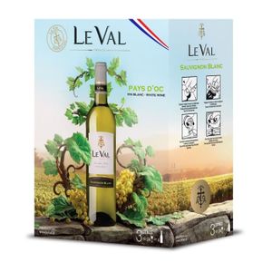 VIN ROUGE Le Val Sauvignon IGP Pays d’Oc - Vin rouge de Lang