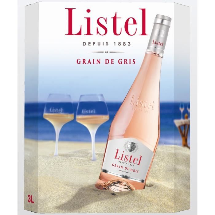 Bib Listel Igp Sable De Camargue Vin Gris Achat Vente