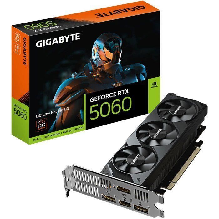 GIGABYTE - Carte graphique - NVIDIA RTX 5060 OC - 8 Go - Série GL