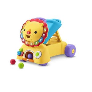 pousseur fisher price lion