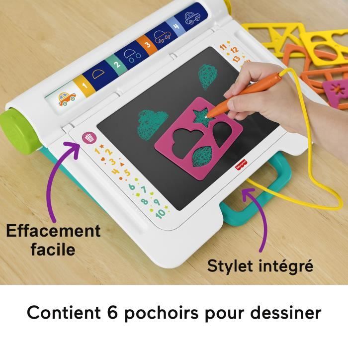 Fisher-Price Bureau Apprentissage et Dessin | Mattel
