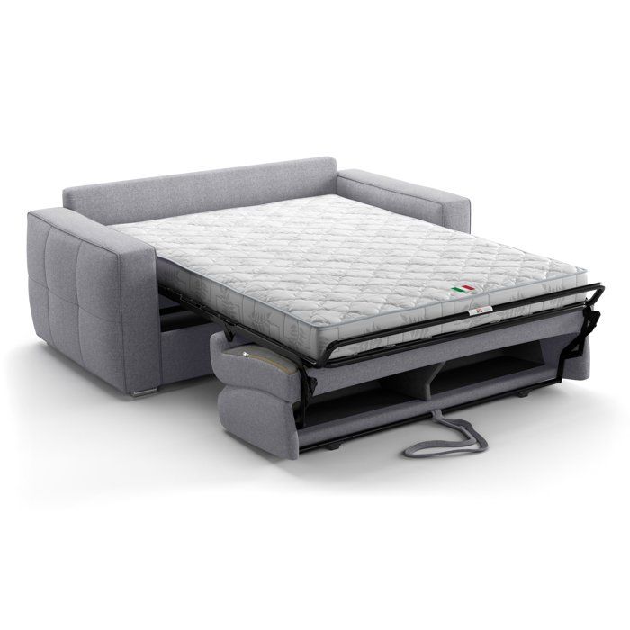 Canapé convertible express 3 places SQUARE Tissu 200 x 105 x 90 cm - vue 2