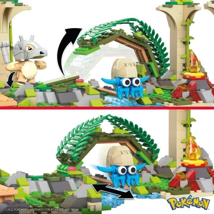 Mattel Mega Pokemon - Ruines De La Jungle - Set De Construction Neuf Scellé