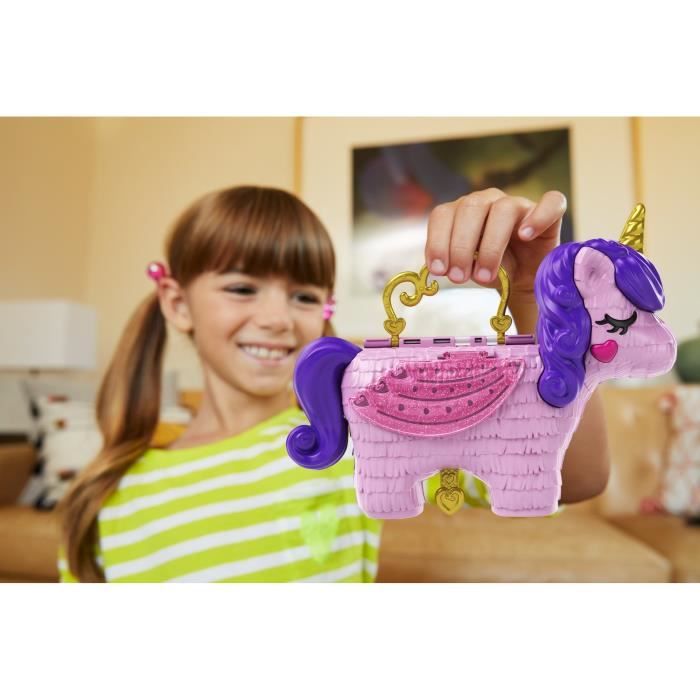 Polly Pocket - Sac Licorne Surprises - Piñata Licorne Féérique + de 25  accessoires - Cdiscount Jeux - Jouets