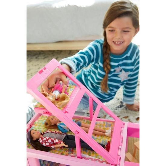 Barbie Camping Car de rêve 3 en 1