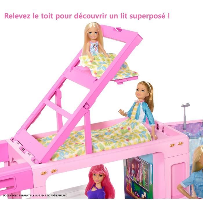 BARBIE Dreamhouse Maison de Rêve 3 étages 8 pièces - Cdiscount Jeux - Jouets