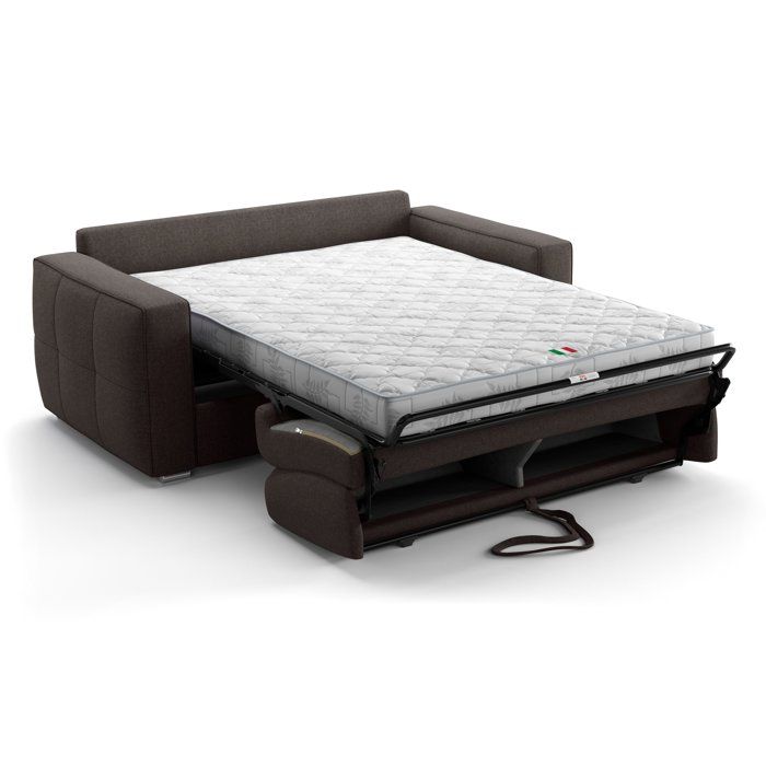 Canapé convertible express 3 places SQUARE Tissu 200 x 105 x 90 cm