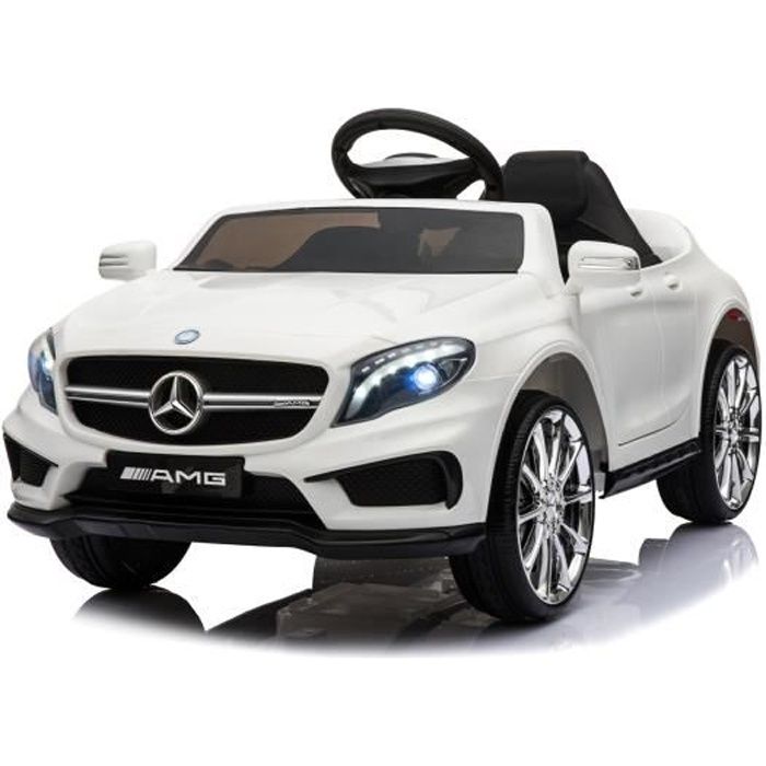 MERCEDES AMG GLA 45 Voiture électrique enfant 12 V - Blanc