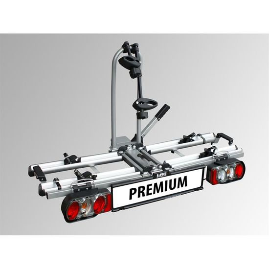 Porte-vélos Pliable Pour Attelage Remorque – 2 Vélos, Support Vélos électriques (60 Kg Max), Avec Antivol