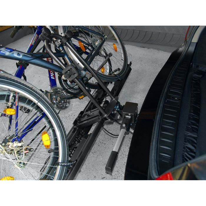 Porte-Vélos Favoto Sur Attelage - Pliable Pour 2 Vélos 20-29" | Antivol, Feu Arrière