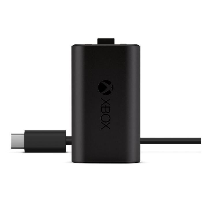 Kit Play & Charge Xbox nouvelle génération - Batterie rechargeable + Câble  USB-C - Compatible manettes Xbox Series - Cdiscount Informatique