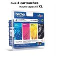 Brother LC1100HY Cartouches d'encre Multipack Coul-0